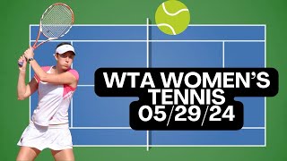 WTA Tennis Predictions Today 052924 FREE PICKS and Betting Tips [upl. by Dnilasor]