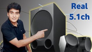 Sony HTIV300 Real 51ch Dolby Digital DTH Home Theatre System Unbox 1000watts RMS Dolby Audio [upl. by Assirual]