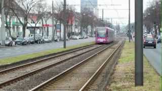 Stadtbahn Köln  Typenvielfalt im Stadionverkehr 2012 HD [upl. by Adnileb]