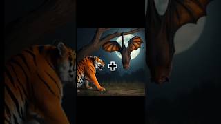 Tiger x bat animal hybrid shortsfeed2024 ytshortsviral trendingshorts [upl. by Nastassia51]