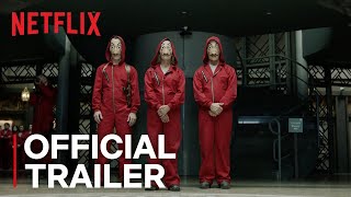 Money Heist  Official Hindi Trailer  Netflix  हिन्दी ट्रेलर [upl. by Kylie]