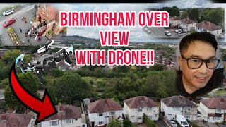 BIRMINGHAM OVER VIEW WITH DRONE [upl. by England]