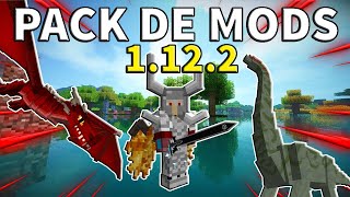 PACK de MODS para MINECRAFT 1122  30 MODS  ENEMIGOS JEFES FINALES AVENTURAS Y MAS  Dante583 [upl. by Honora]