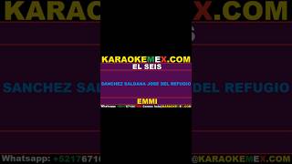 karaoke los horoscopos de durango  el seis karaokemex [upl. by Wynn]