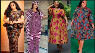 🔥GRAND STYLE TENUE AFRICAINE DE ROBE LONGUE MOYENNE 2024 WAXPAGNE AFRICAN CASUAL DRESS ANKARA GOWN [upl. by Zaller]