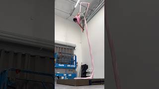 Drops  aerial silks pink aerialsilks aerial silks silkslove dance photography pink dance [upl. by Dalis]