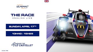 REPLAY  Race  4 Hours of Le Castellet 2022  ELMS English [upl. by Nnaassilem]