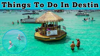 Top 5 Things To Do In Destin Florida  Crab Island Destin Florida  Advotis4u [upl. by Aremahs353]