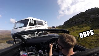 NC500 Applecross Pass endtoend with CRASH [upl. by Hawthorn]