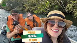 vlog Passeio de barco Balneário Rio verde  Campo Novo do Parecis  Mato Grosso [upl. by Barnett906]