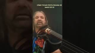 Cómo tocar Fiesta Pagana de Mago de Oz Pedro Martínez Aguilar  violín [upl. by Elliven]