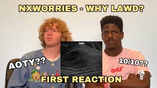 NxWorries Anderson Paak amp Kxwledge  Why Lawd First Reaction [upl. by Wurster]