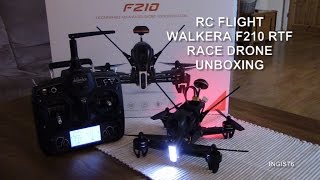 RC FLIGHT WALKERA F210 RTF UNBOXING amp BINDING [upl. by Phalan198]