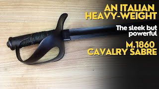 Antique sword closeup The Italian m1860 Cavalry sabre And a book giveaway [upl. by Drucill]