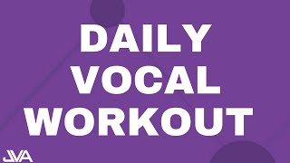 Daily Singing Exercises For An Awesome Voice [upl. by Harvey664]