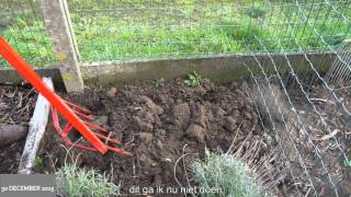 Toms Moestuin 2015  37  Aardpeer planten [upl. by Primrose]