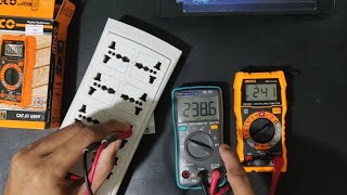 INGCO DIGITAL MULTIMETER  UNBOXING AND TESTING [upl. by Moyers]