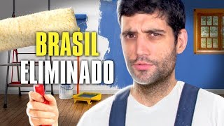 Brasil ELIMINADO um vídeo TRISTE [upl. by Annaujat]