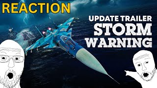 War Thunder quotStorm Warningquot Trailer Reaction  Oh dear [upl. by Gilder]