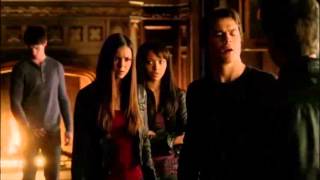 The Vampire Diaries 4x12 Damon Frappe Stefan FRANCAIS [upl. by Litnahs]