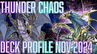 YUGIOH Thunder Dragon Chaos Deck Profile [upl. by Nibram]