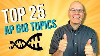 Score Big 25 MustKnow Topics for the AP Bio Exam [upl. by Neil]