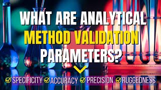 What are Analytical Method Validation Parameters [upl. by Laing]