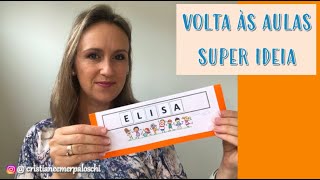 Volta às aulas  super ideia [upl. by Aitenev13]