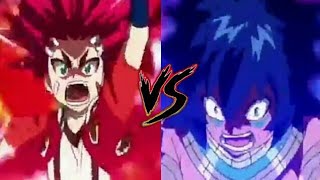 Beyblade burstfriendly match Vise Leopard vs z achilles Super Z  AMV [upl. by Louls436]