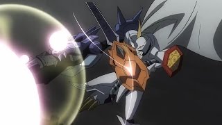 Omegamon Omnimon Vs Alphamon Remade 【Digimon Tri】Greek Dub HD [upl. by Teraj106]