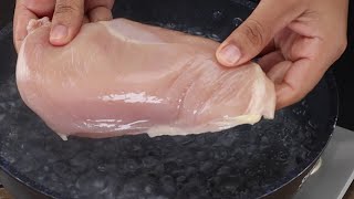 Descongela la pechuga de pollo y haz esta receta súper rica y fácil [upl. by Hibben]