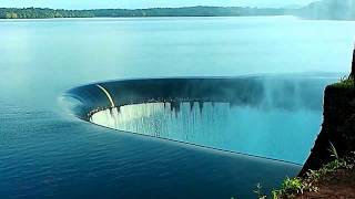 RAINBOW at SINK HOLE  DUCKBILL SPILLWAY Salaulim Dam overflows TOP VIEW POINT  GOA [upl. by Aiki]