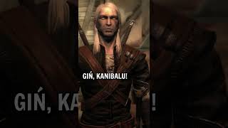 GERALT ZABIJA NA ŚMIERĆ KANIBALA  Wiedźmin 1 [upl. by Shank]