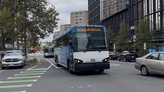 PRTC OmniRide 2019 MCI D4500CT Commuter Coach 3029 on Route 972 [upl. by Amhsirak]