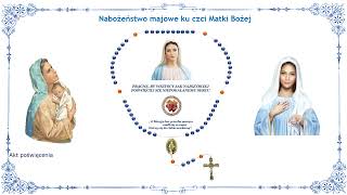 Nabożeństwo majowe ku czci Matki Bożej [upl. by Oisor]