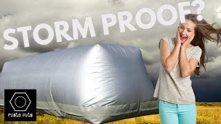 CARCOON is it STORM PROOF High Wind Update  Classic Car Protection [upl. by Ahsinert]