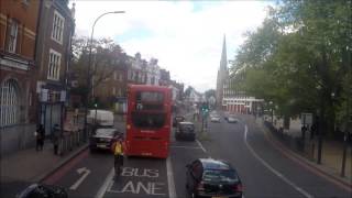 Route Visual Catford Bus Garage to New Cross Gate Station  Visions Tour  South East Garage Bash [upl. by Azal93]