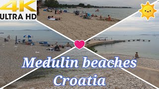 Medulin Beaches 🏖️ Croatia 4K [upl. by Lehcsreh]