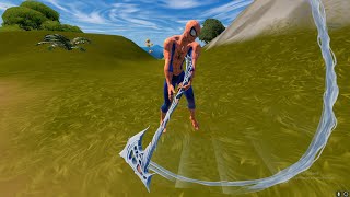 New quotWEB SLICERquot Pickaxe Gameplay In Fortnite [upl. by Eltsirc]