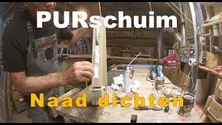 Timmertip 879 PUR schuim [upl. by Gladys]