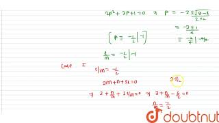 The direction cosines of two lines are given by the equations 3mn5l0 6nl2lm5mn [upl. by Ferdinand]