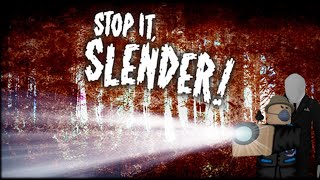 Scariest ROBLOX Game  Stop it Slender 2 [upl. by Ayatal]