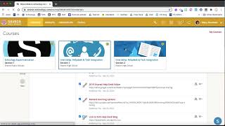 Copying Course Materials in Schoology [upl. by Ayal]