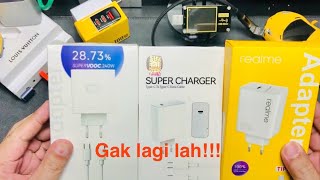 KETIGA CHARGER INI MEMILIKI SPEK WATT DEWA 210W240W SETELAH DIBONGKAR TERNYATA [upl. by Wiburg577]