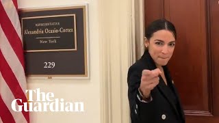 Alexandria OcasioCortez hits back with Congress dance video [upl. by Eniamerej]