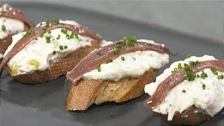 Receta Pintxo de anchoa [upl. by Eslek]