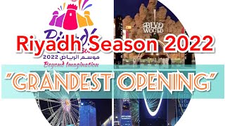 Riyadh Season 2022 Opening Ceremony  Beyond Imagination Riyadh KSA Tourism [upl. by Ursa739]