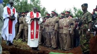 KDF soldier killed in an attack in Somalia buried at his home in Kaibu Meru County [upl. by Ettennej]