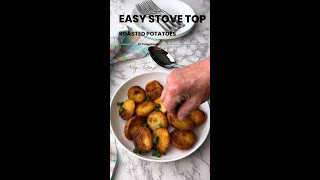 Easy Stove Top Roasted Potatoes [upl. by Henebry]