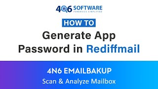 How to Create App Password for Rediffmail  Simple Solution [upl. by Yroffej60]